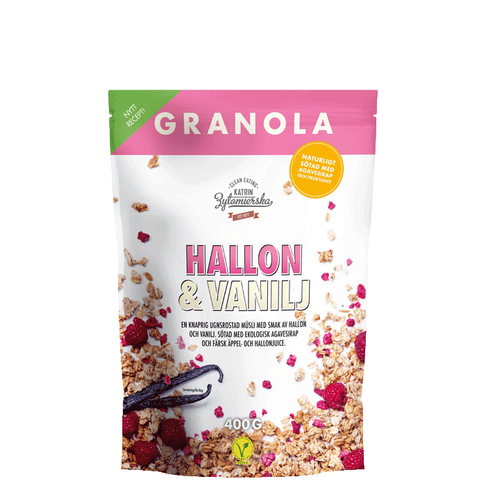 Bild av Granola Hallon & Vanilj, 400 g